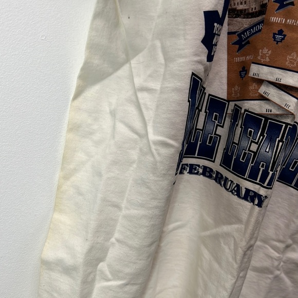 1999 MAPLE LEAF GARDENS vs. Chicago BLACKHAWKS Last Game TICKET T-Shirt - Picture 6 of 6